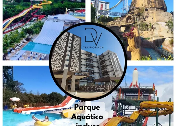 Spazzio Diroma Acqua e Splash Caldas novas, GRATIS PARKHotel em Caldas Novas